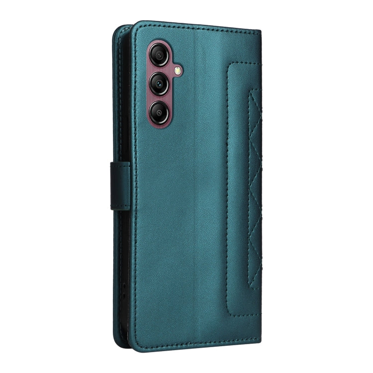 For Samsung Galaxy A14 5G / 4G Diamond Lattice Leather Flip Phone Case