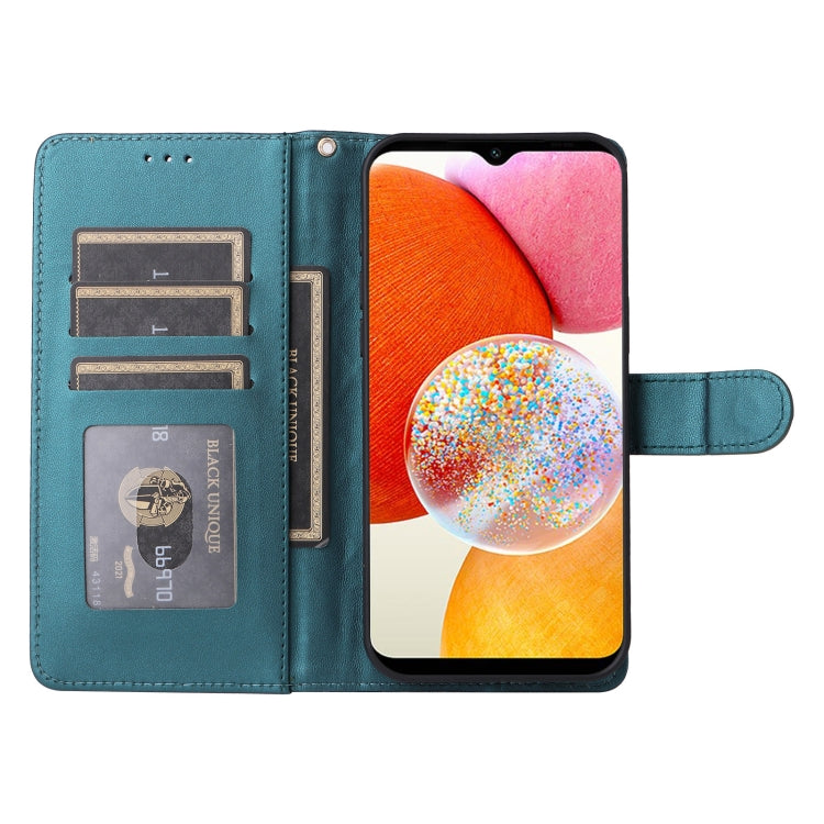 For Samsung Galaxy A14 5G / 4G Diamond Lattice Leather Flip Phone Case