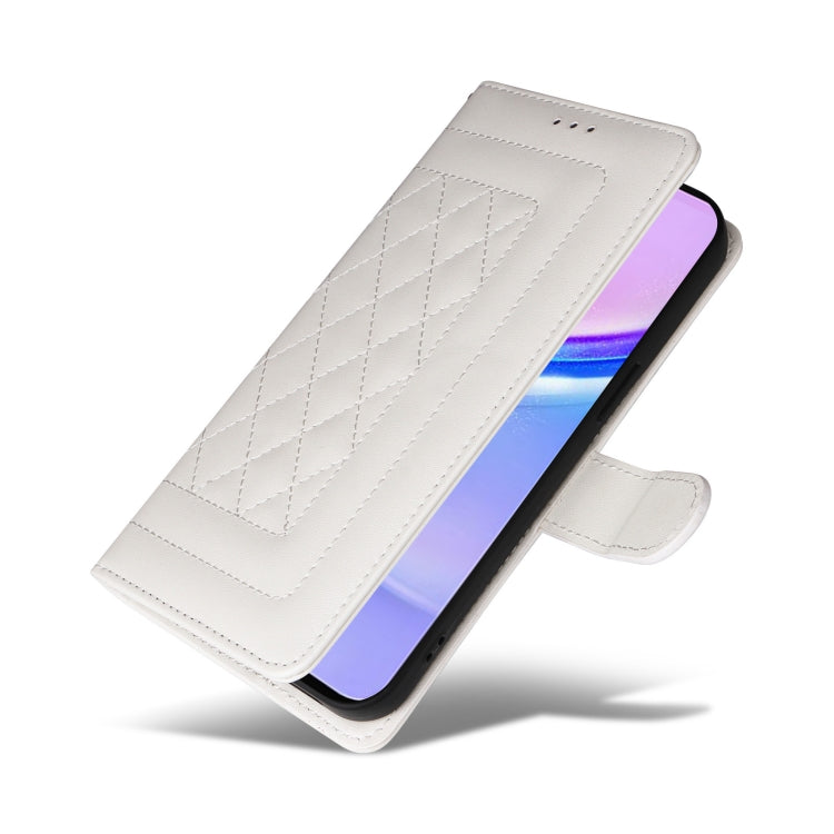 For Samsung Galaxy A15 5G / 4G Diamond Lattice Leather Flip Phone Case