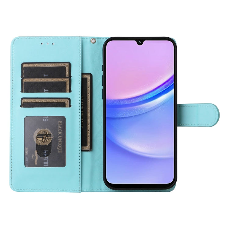 For Samsung Galaxy A15 5G / 4G Diamond Lattice Leather Flip Phone Case