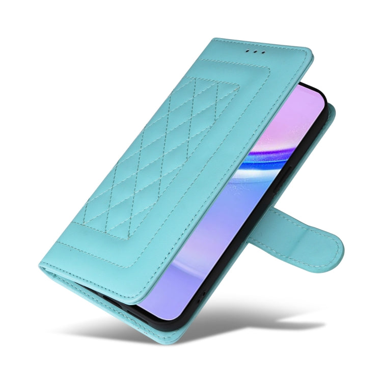 For Samsung Galaxy A15 5G / 4G Diamond Lattice Leather Flip Phone Case
