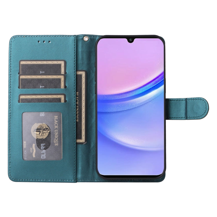 For Samsung Galaxy A15 5G / 4G Diamond Lattice Leather Flip Phone Case