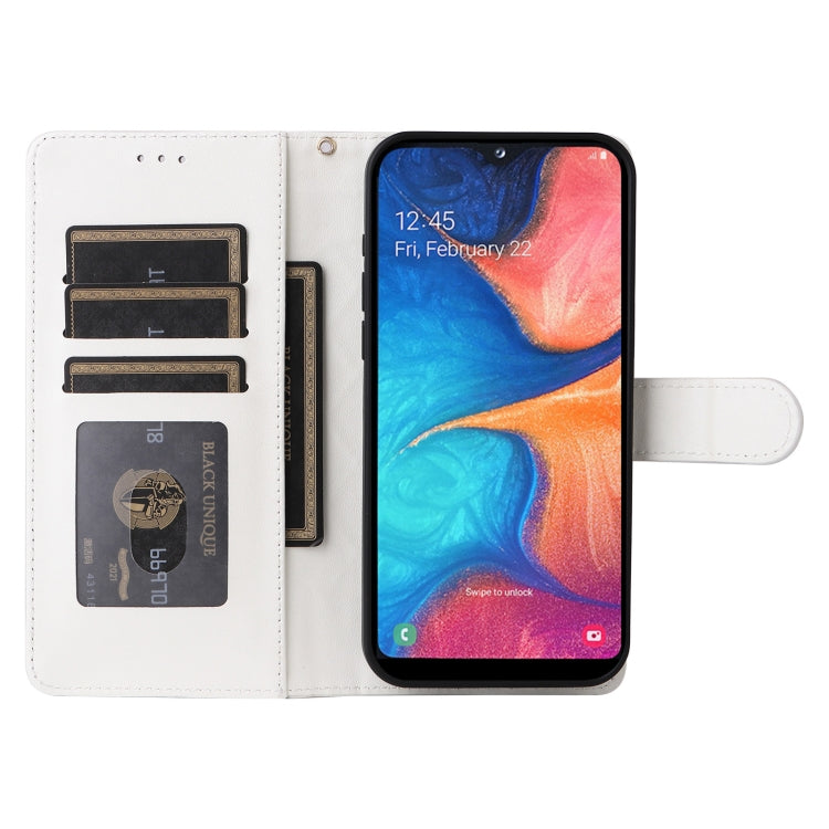 For Samsung Galaxy A20e Diamond Lattice Leather Flip Phone Case