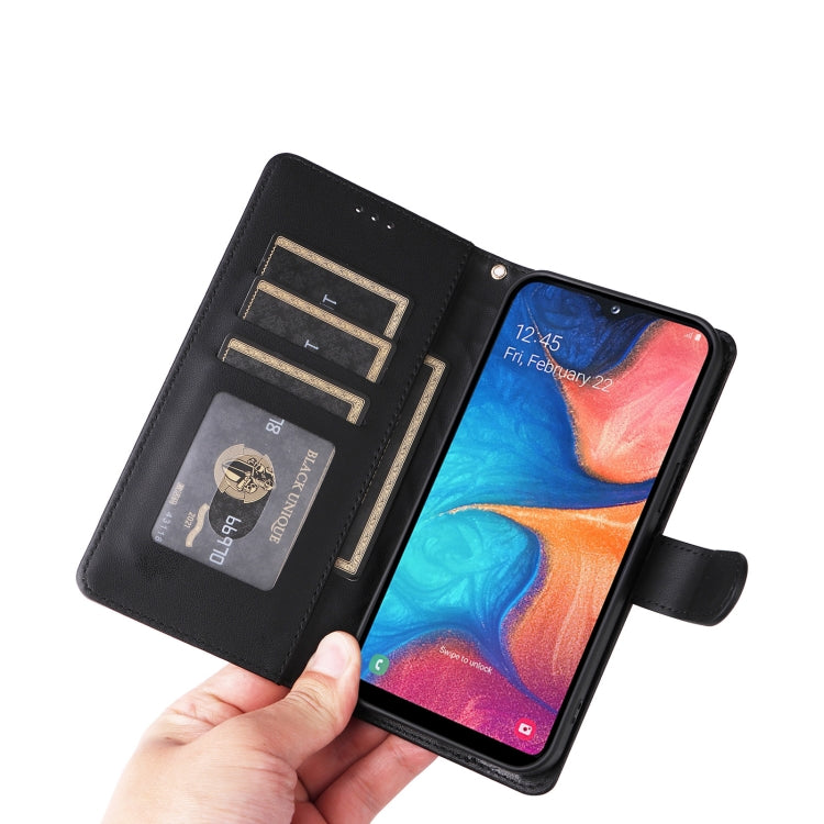 For Samsung Galaxy A20e Diamond Lattice Leather Flip Phone Case