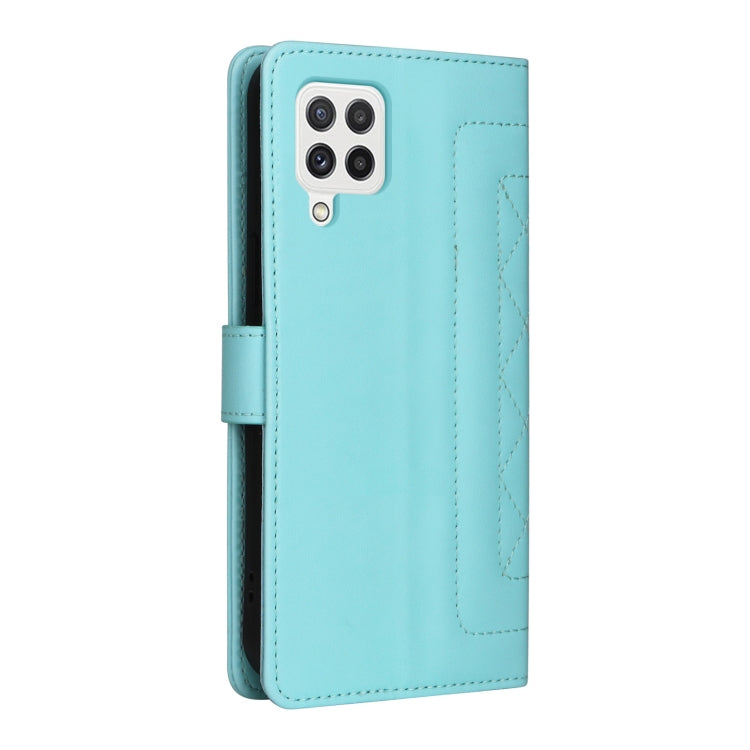 For Samsung Galaxy A22 4G Diamond Lattice Leather Flip Phone Case