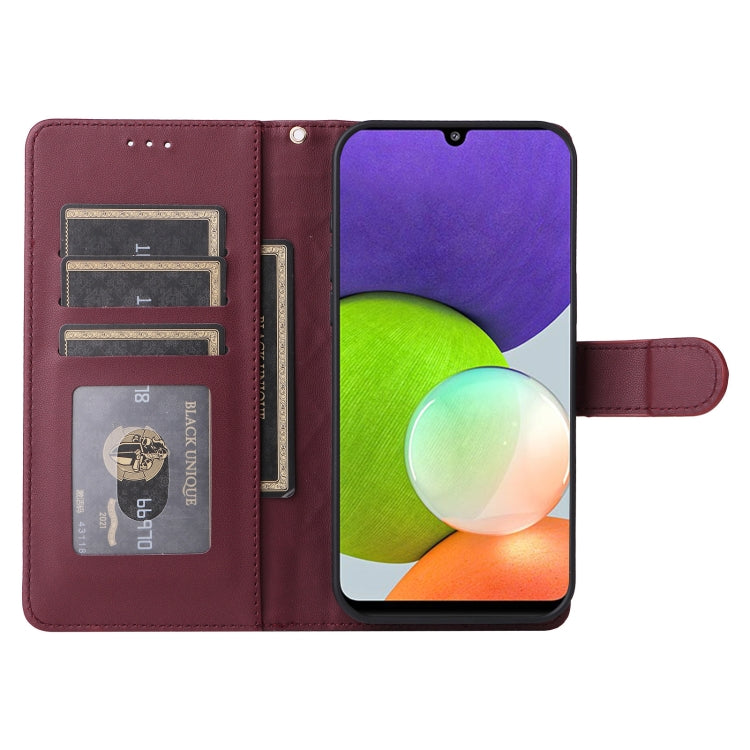 For Samsung Galaxy A22 4G Diamond Lattice Leather Flip Phone Case