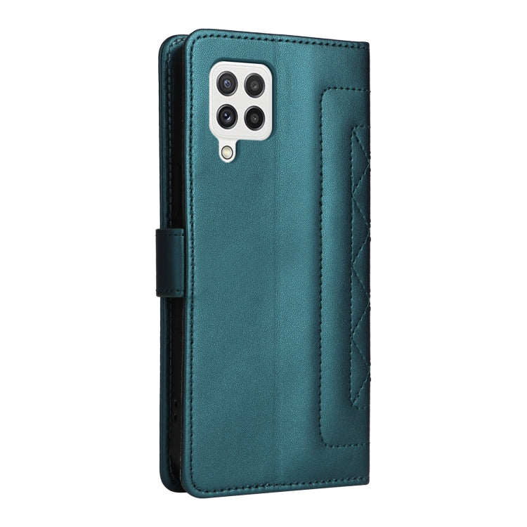 For Samsung Galaxy A22 4G Diamond Lattice Leather Flip Phone Case