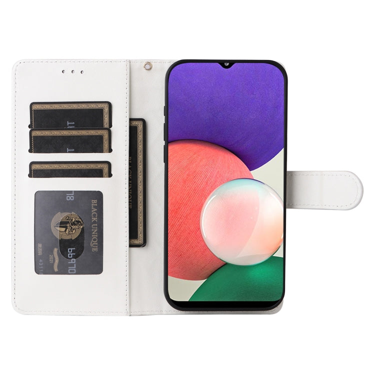 For Samsung Galaxy A22 5G Diamond Lattice Leather Flip Phone Case