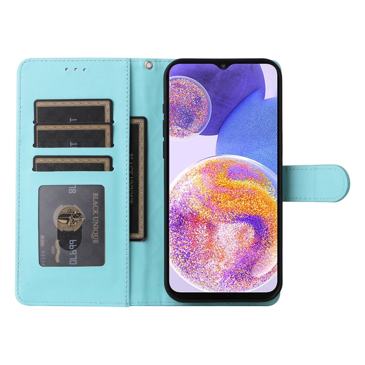 For Samsung Galaxy A23 5G / 4G Diamond Lattice Leather Flip Phone Case