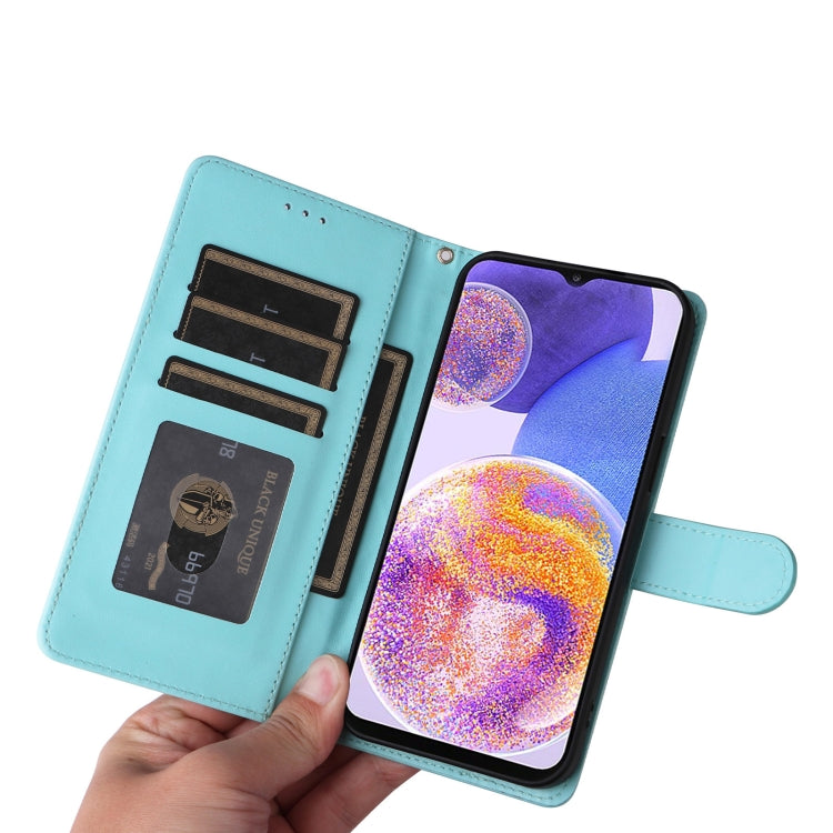 For Samsung Galaxy A23 5G / 4G Diamond Lattice Leather Flip Phone Case