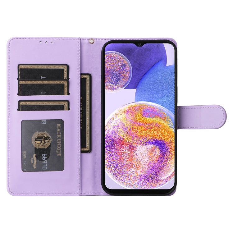 For Samsung Galaxy A23 5G / 4G Diamond Lattice Leather Flip Phone Case
