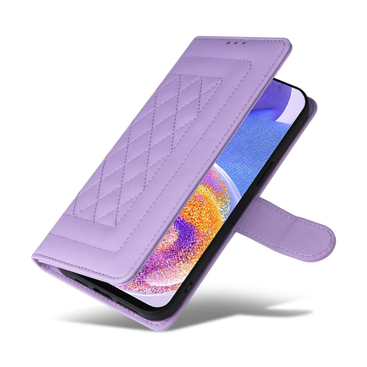 For Samsung Galaxy A23 5G / 4G Diamond Lattice Leather Flip Phone Case