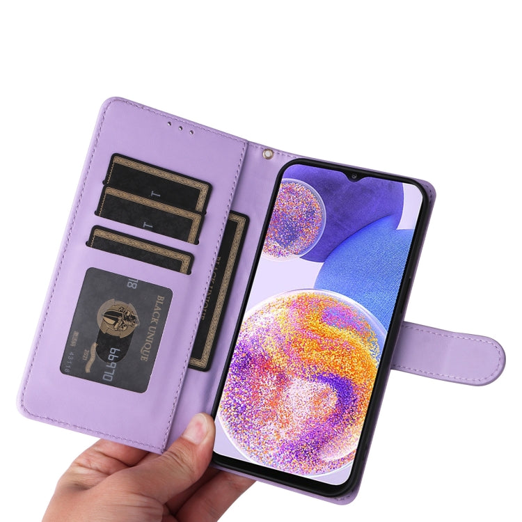 For Samsung Galaxy A23 5G / 4G Diamond Lattice Leather Flip Phone Case