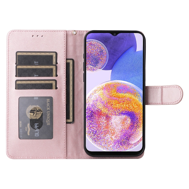 For Samsung Galaxy A23 5G / 4G Diamond Lattice Leather Flip Phone Case