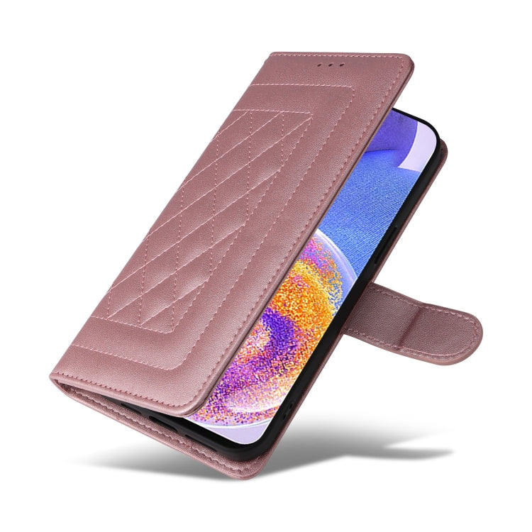 For Samsung Galaxy A23 5G / 4G Diamond Lattice Leather Flip Phone Case