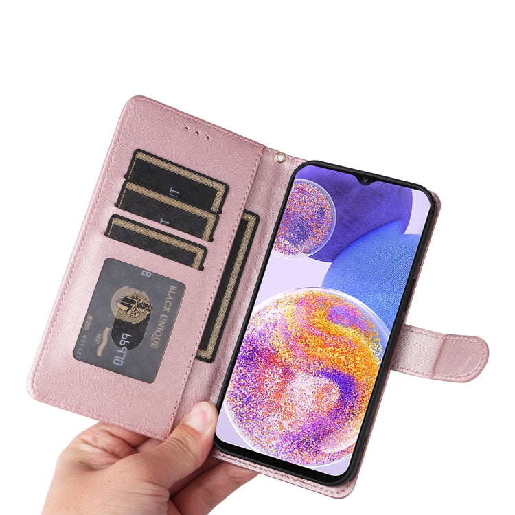For Samsung Galaxy A23 5G / 4G Diamond Lattice Leather Flip Phone Case