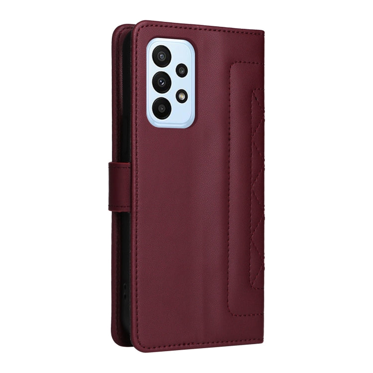 For Samsung Galaxy A23 5G / 4G Diamond Lattice Leather Flip Phone Case