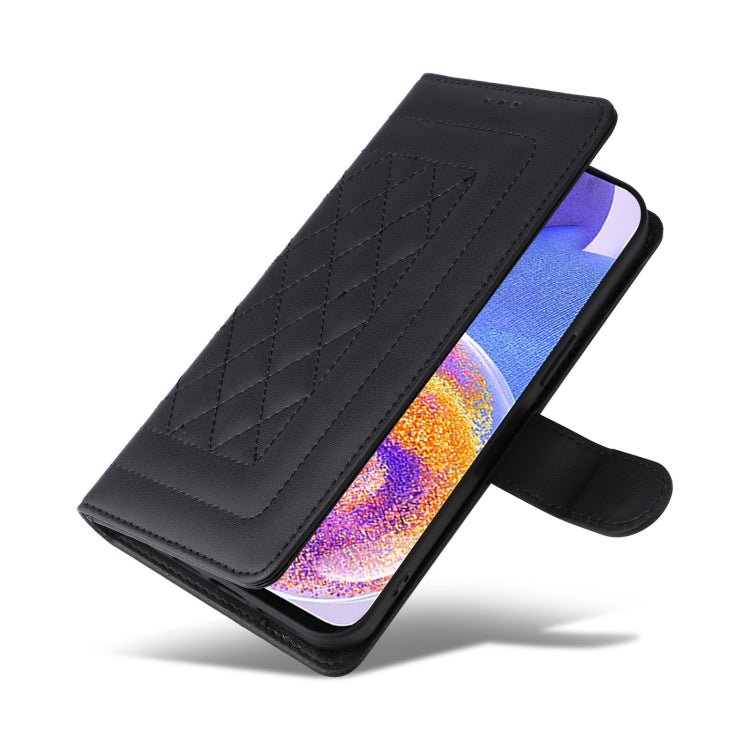 For Samsung Galaxy A23 5G / 4G Diamond Lattice Leather Flip Phone Case