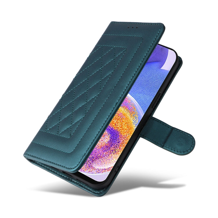 For Samsung Galaxy A23 5G / 4G Diamond Lattice Leather Flip Phone Case