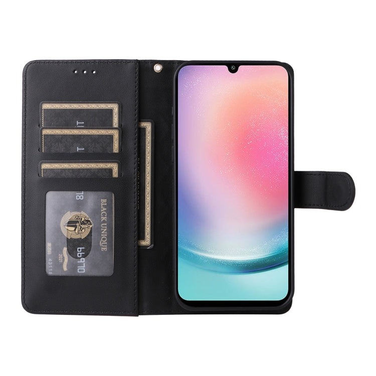 For Samsung Galaxy A24 4G Diamond Lattice Leather Flip Phone Case