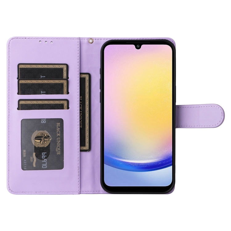 For Samsung Galaxy A25 5G Diamond Lattice Leather Flip Phone Case