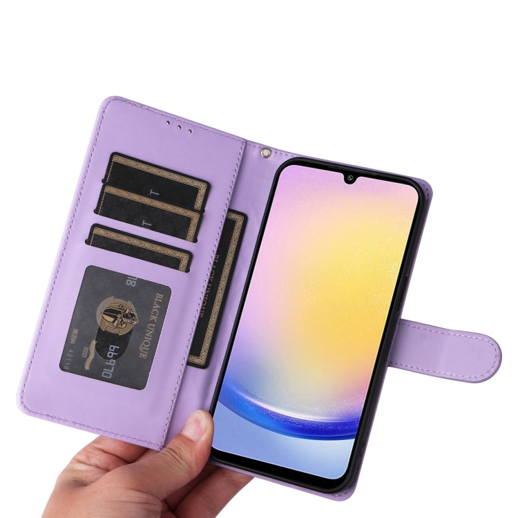 For Samsung Galaxy A25 5G Diamond Lattice Leather Flip Phone Case