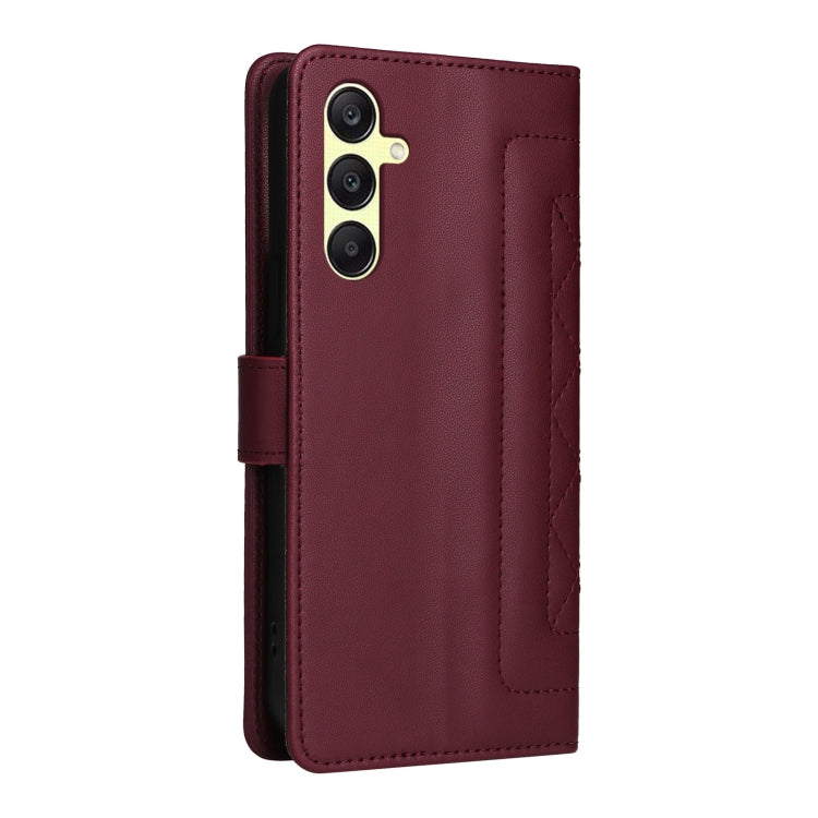 For Samsung Galaxy A25 5G Diamond Lattice Leather Flip Phone Case