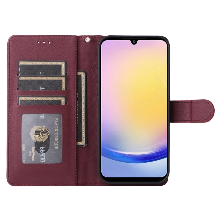 For Samsung Galaxy A25 5G Diamond Lattice Leather Flip Phone Case