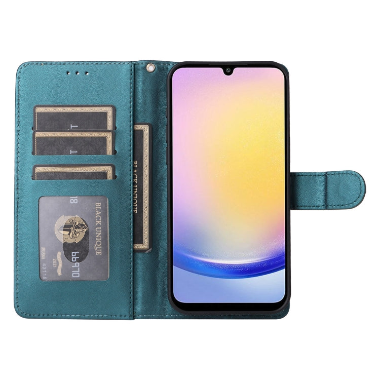 For Samsung Galaxy A25 5G Diamond Lattice Leather Flip Phone Case