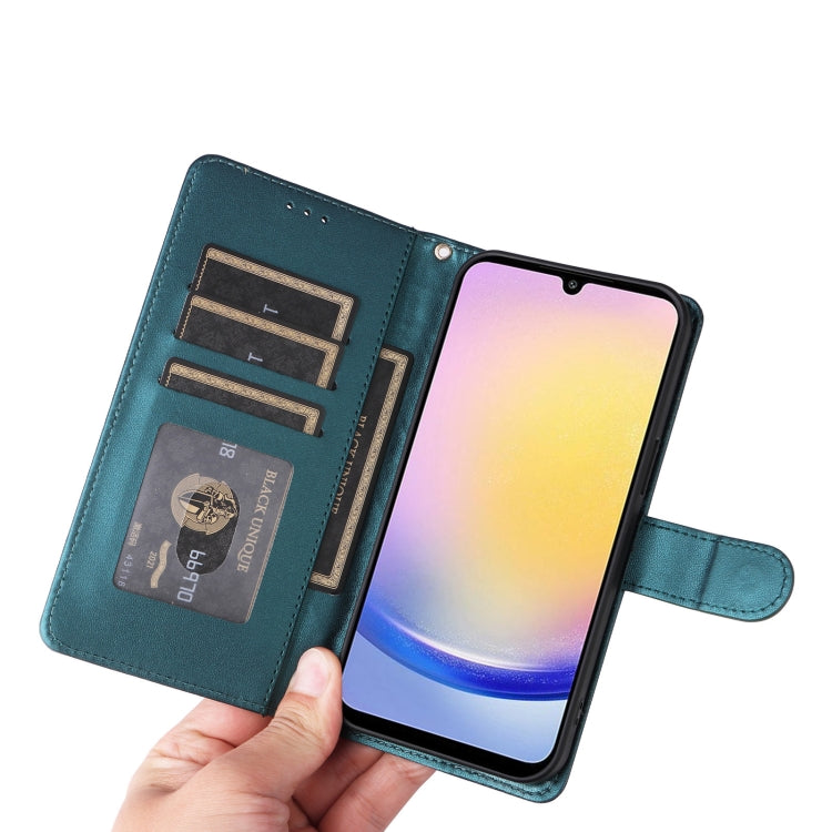 For Samsung Galaxy A25 5G Diamond Lattice Leather Flip Phone Case