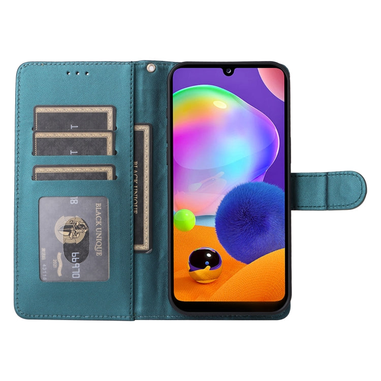 For Samsung Galaxy A31 EU Version Diamond Lattice Leather Flip Phone Case