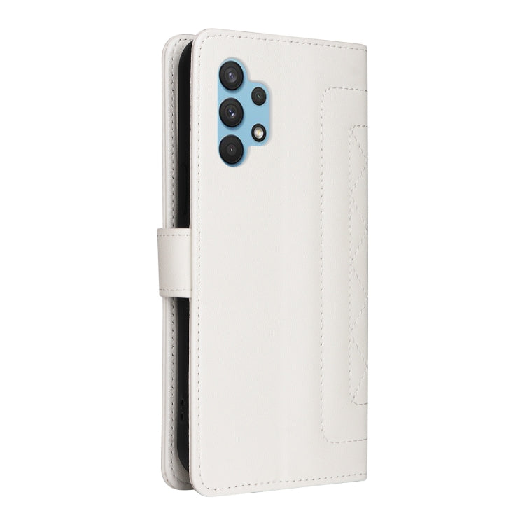 For Samsung Galaxy A32 4G Diamond Lattice Leather Flip Phone Case