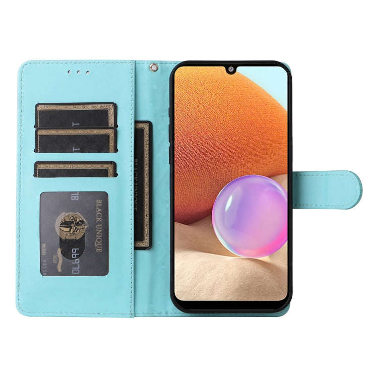 For Samsung Galaxy A32 4G Diamond Lattice Leather Flip Phone Case