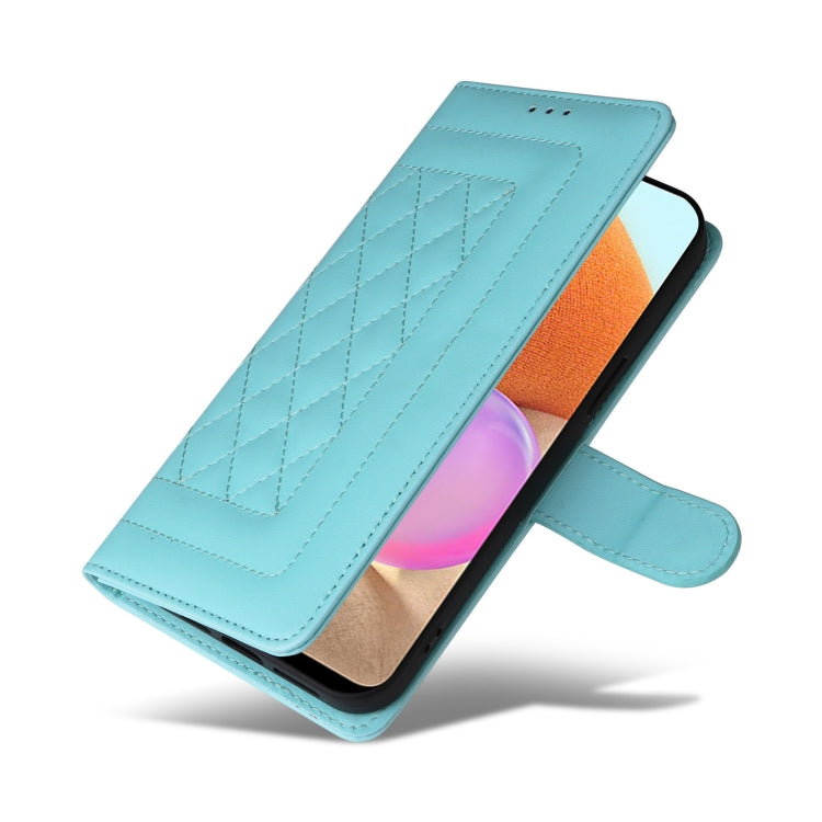For Samsung Galaxy A32 4G Diamond Lattice Leather Flip Phone Case