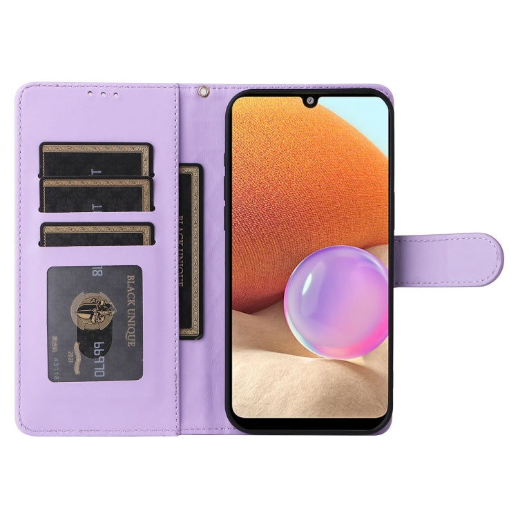 For Samsung Galaxy A32 4G Diamond Lattice Leather Flip Phone Case