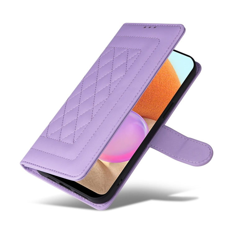 For Samsung Galaxy A32 4G Diamond Lattice Leather Flip Phone Case