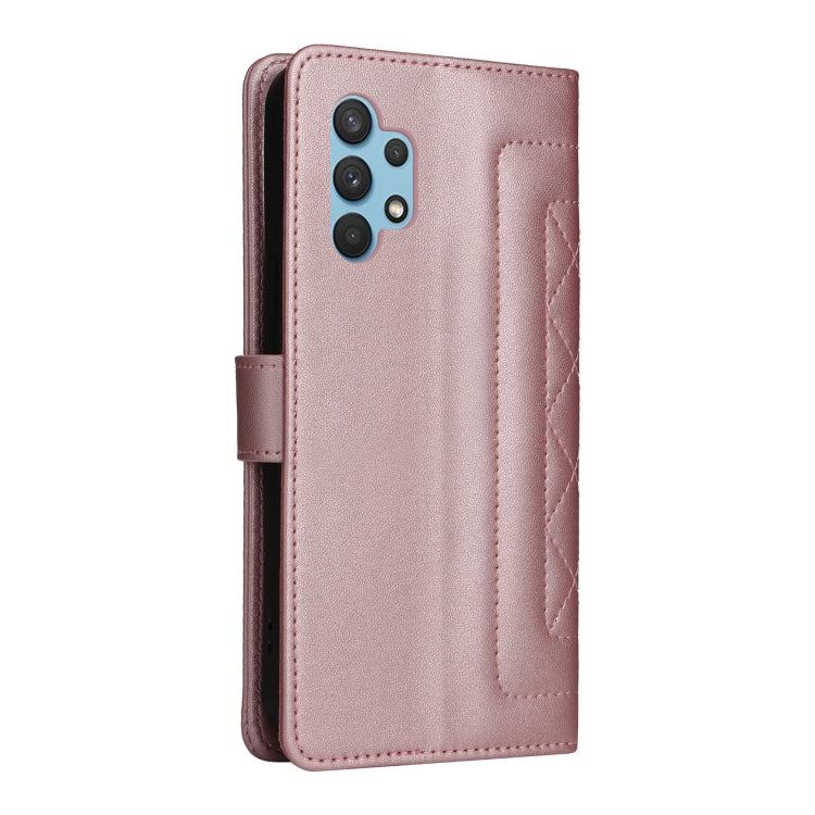 For Samsung Galaxy A32 4G Diamond Lattice Leather Flip Phone Case