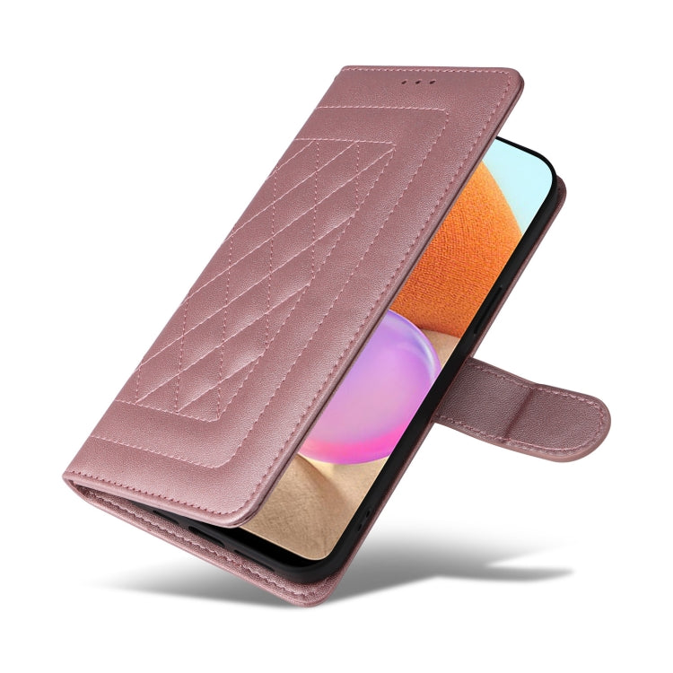 For Samsung Galaxy A32 4G Diamond Lattice Leather Flip Phone Case