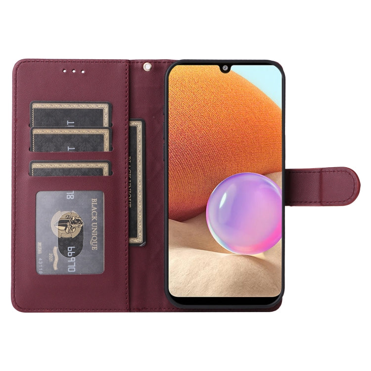 For Samsung Galaxy A32 4G Diamond Lattice Leather Flip Phone Case