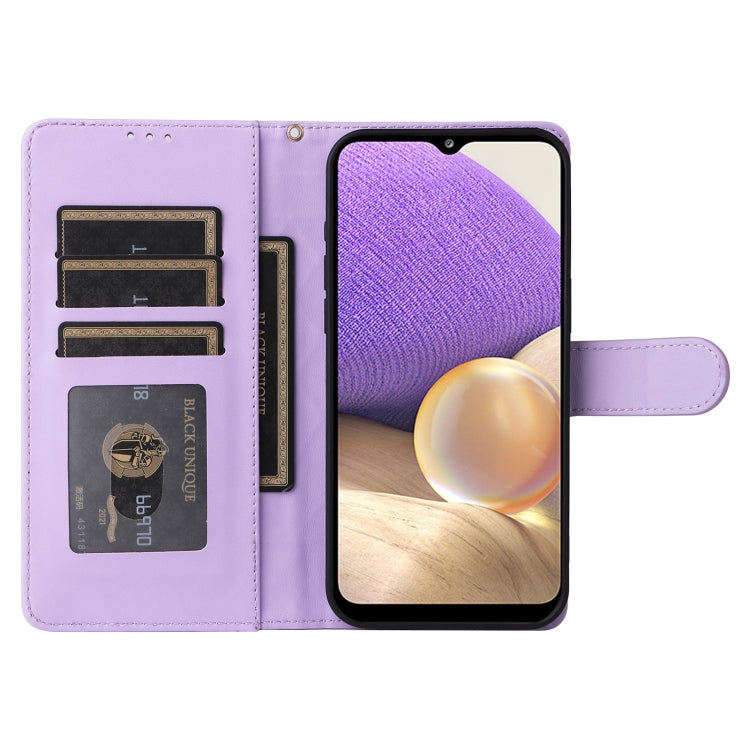 For Samsung Galaxy A32 5G Diamond Lattice Leather Flip Phone Case