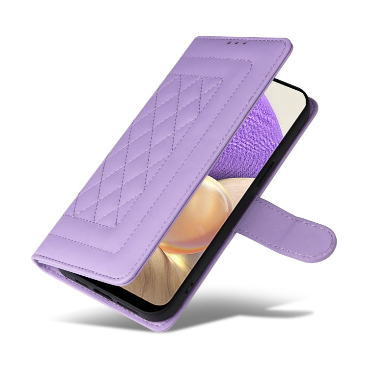 For Samsung Galaxy A32 5G Diamond Lattice Leather Flip Phone Case