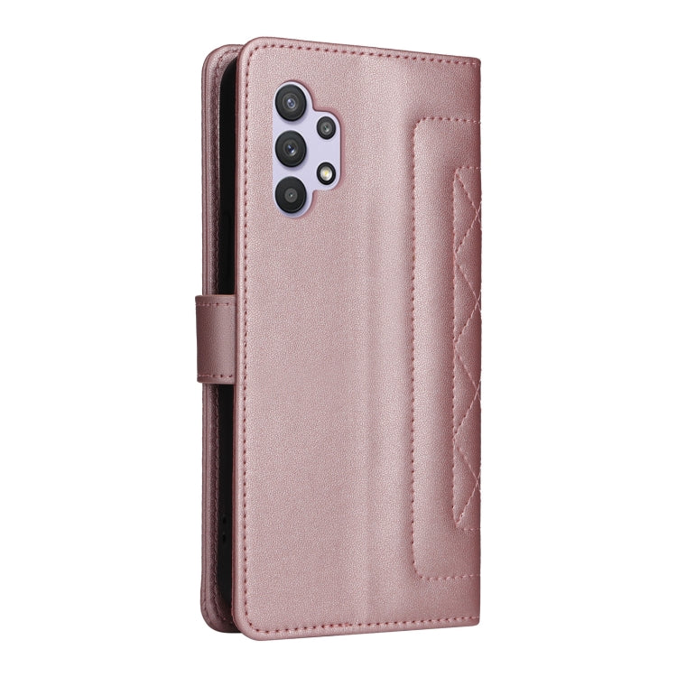 For Samsung Galaxy A32 5G Diamond Lattice Leather Flip Phone Case