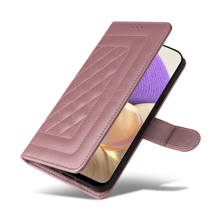 For Samsung Galaxy A32 5G Diamond Lattice Leather Flip Phone Case