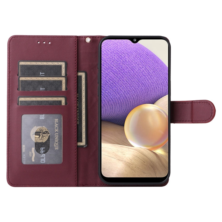 For Samsung Galaxy A32 5G Diamond Lattice Leather Flip Phone Case