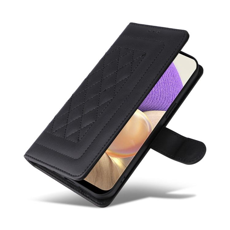 For Samsung Galaxy A32 5G Diamond Lattice Leather Flip Phone Case