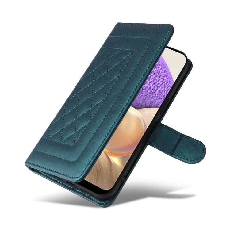 For Samsung Galaxy A32 5G Diamond Lattice Leather Flip Phone Case