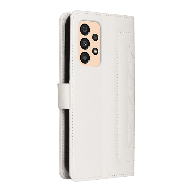 For Samsung Galaxy A33 5G Diamond Lattice Leather Flip Phone Case