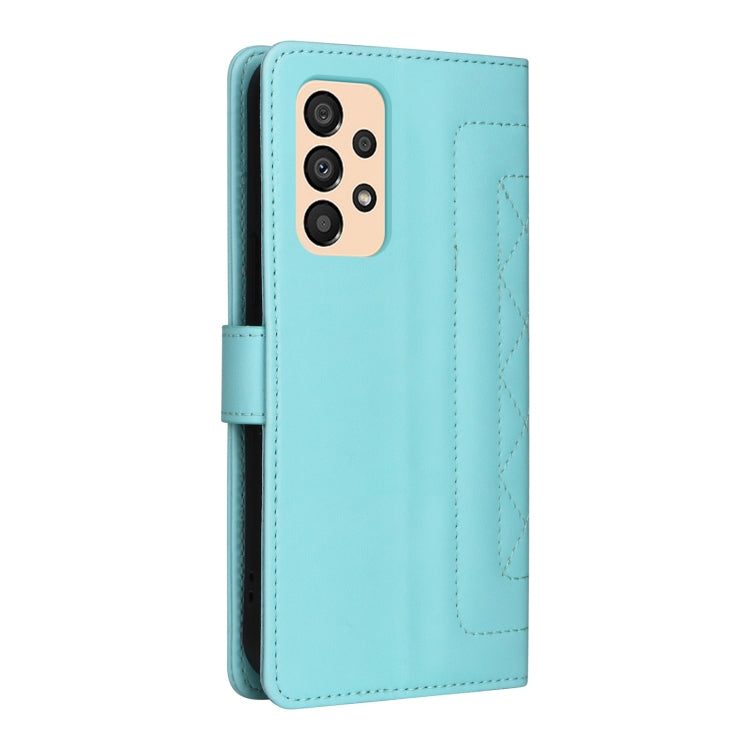 For Samsung Galaxy A33 5G Diamond Lattice Leather Flip Phone Case