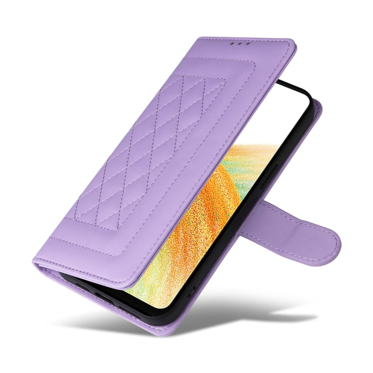 For Samsung Galaxy A33 5G Diamond Lattice Leather Flip Phone Case