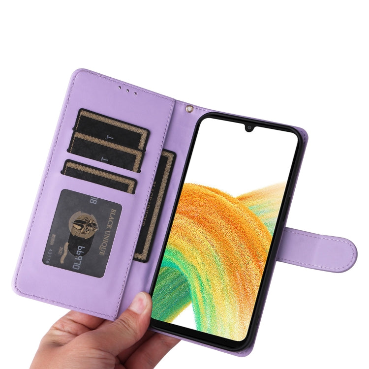 For Samsung Galaxy A33 5G Diamond Lattice Leather Flip Phone Case